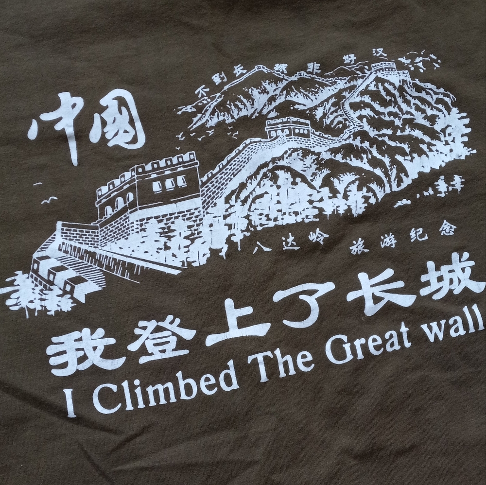 VINTAGE GREAT WALL OF CHINA TEE - Picture 3 of 4